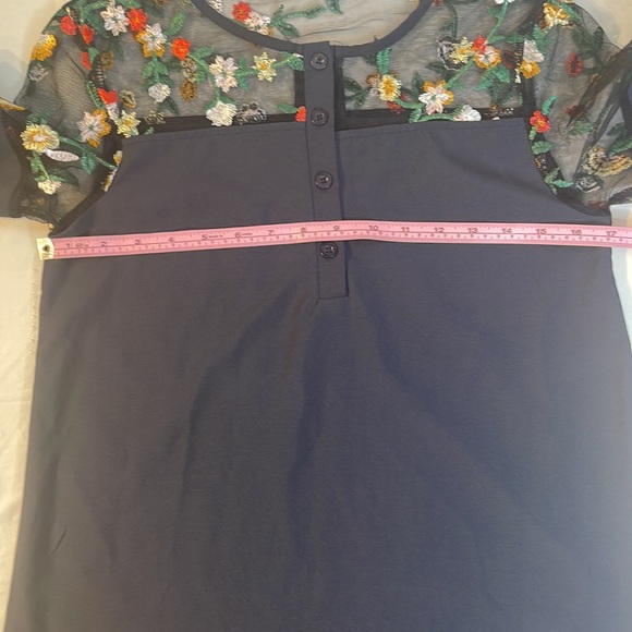 Floral blouse. Size:S - Picture 4 of 8